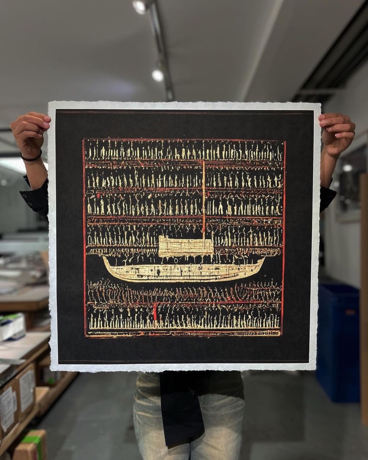 Slave Ship Diagram #3 — another view