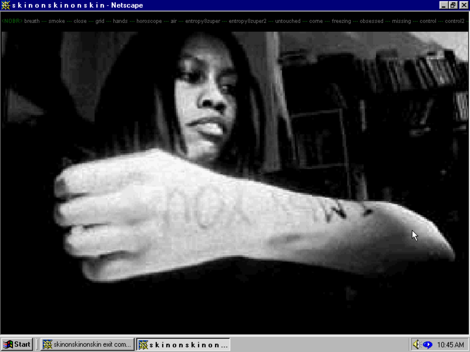 skinonskinonskin — another view