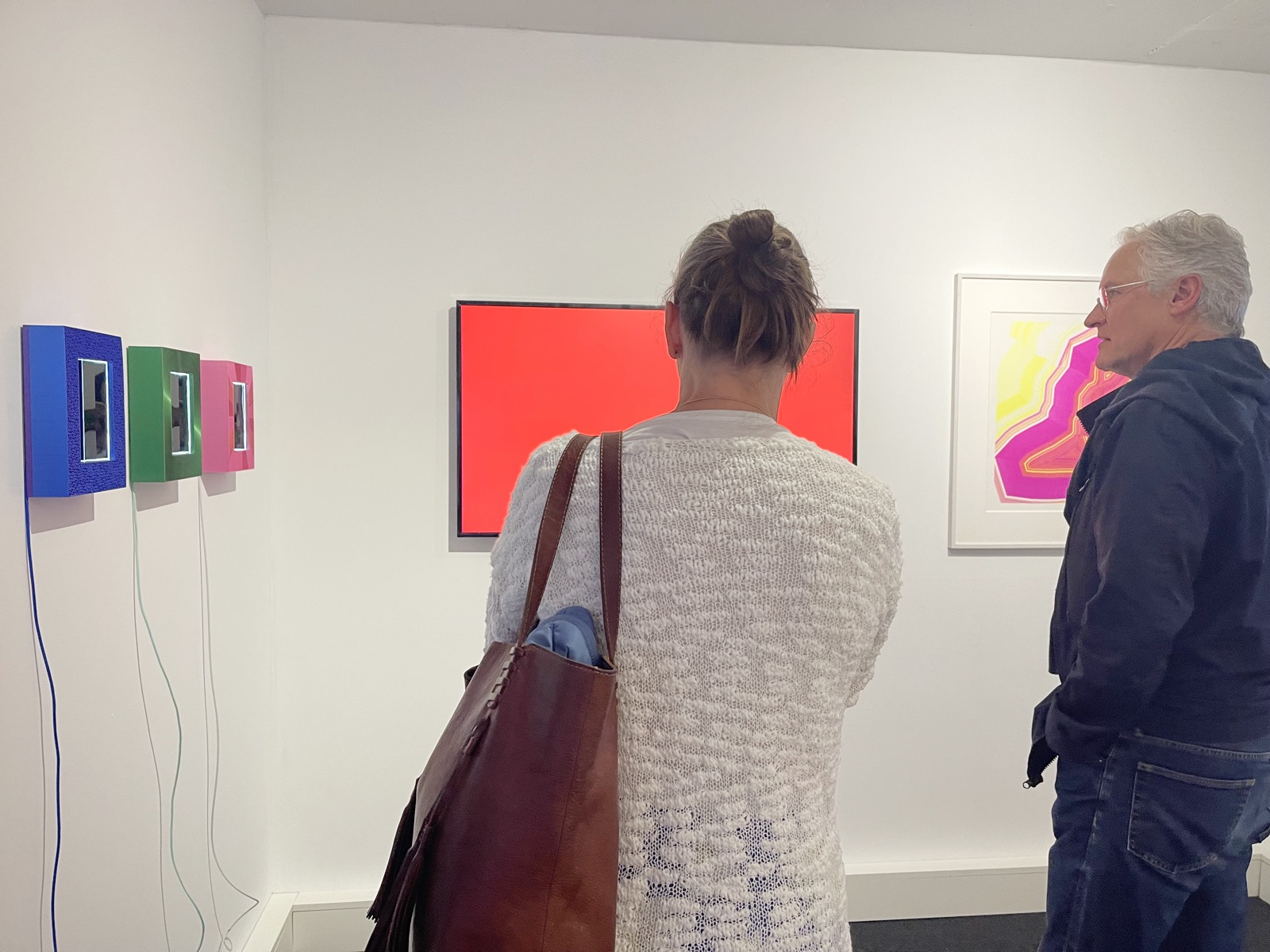 Installation view, Matter & Data, Art Basel — Digital Art Mile