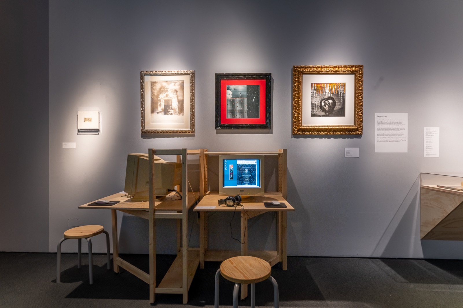 Installation view, My Veins Are The Wires, My Body Is Your Keyboard