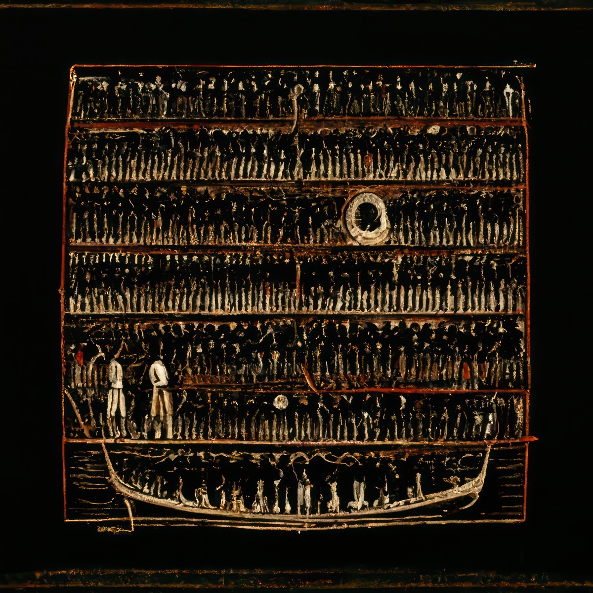 AI-generated slave ship diagram 1
