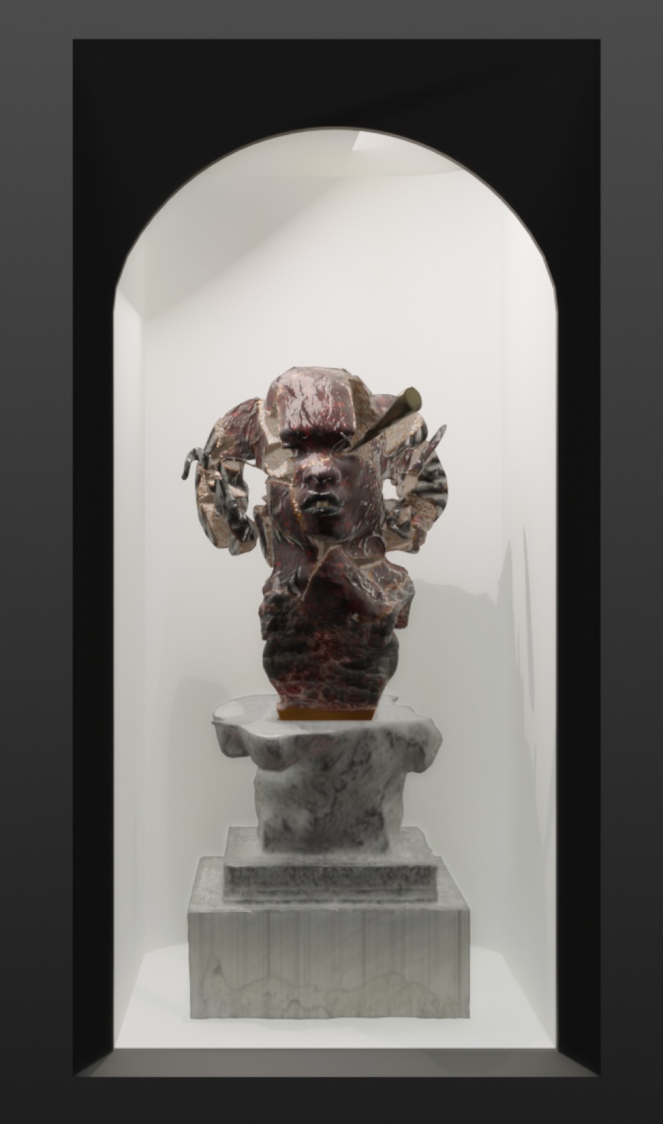 RED RAM I (GAZA) — another view