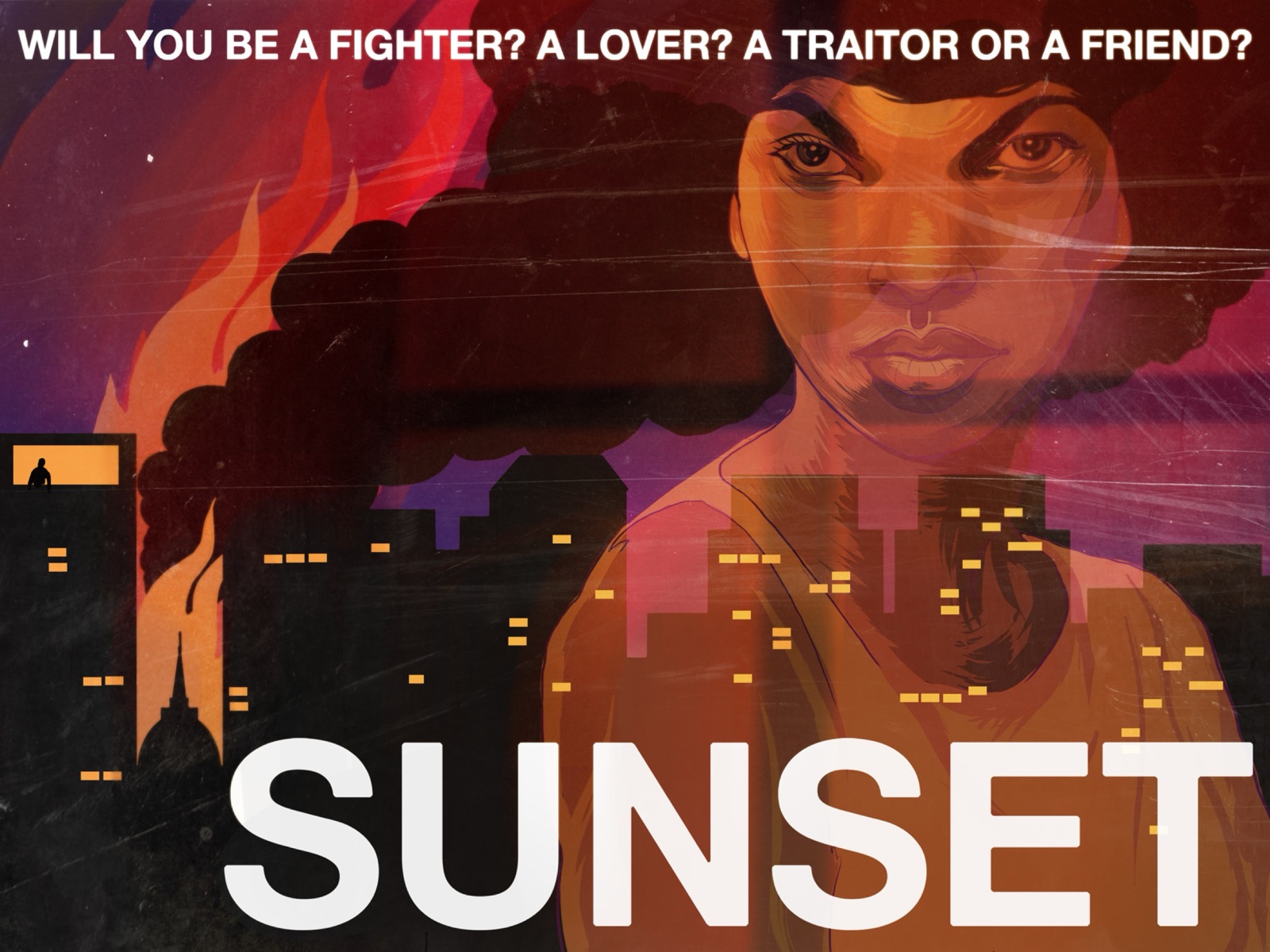 SUNSET — another view